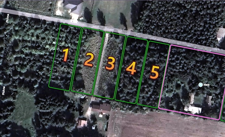 działka na sprzedaż - Zduńska Wola (gw), Wymysłów, Kłady